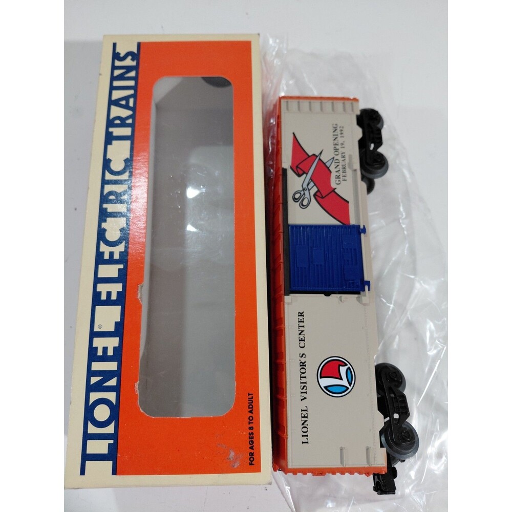 Lionel 6-19920 Train O Gauge Model Railroad 1992 Visitors Center Boxcar w/Box